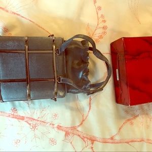 Beautiful metallic pocket book